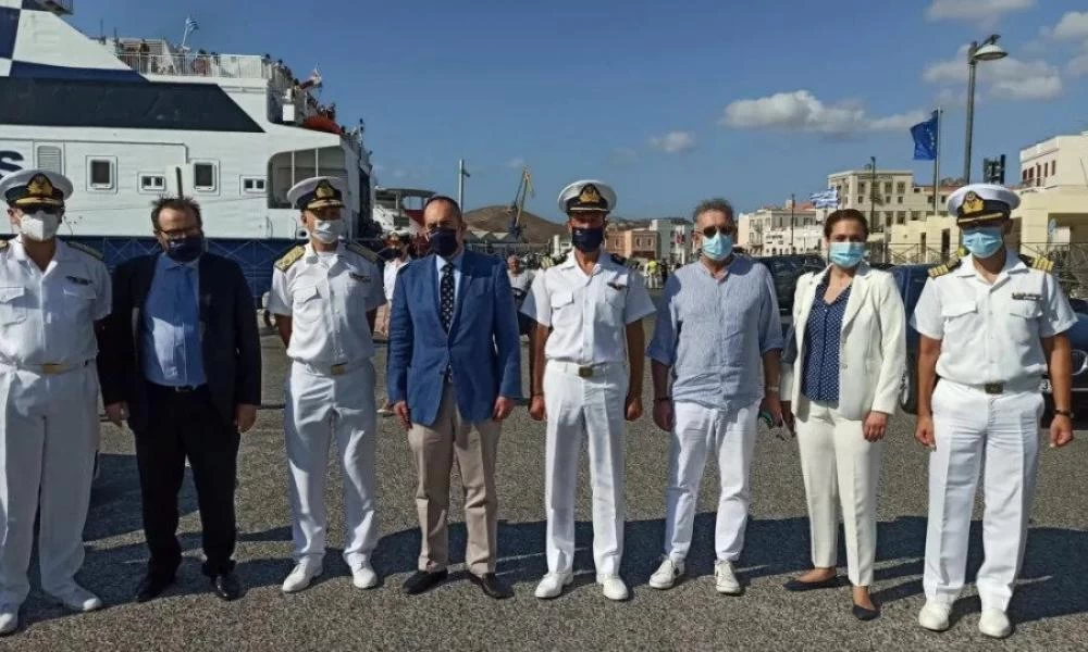 Γ. Πλακιωτάκης: Επίσκεψη του Υπουργού Ναυτιλίας στη Σύρο